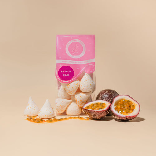 Passion fruit Meringues